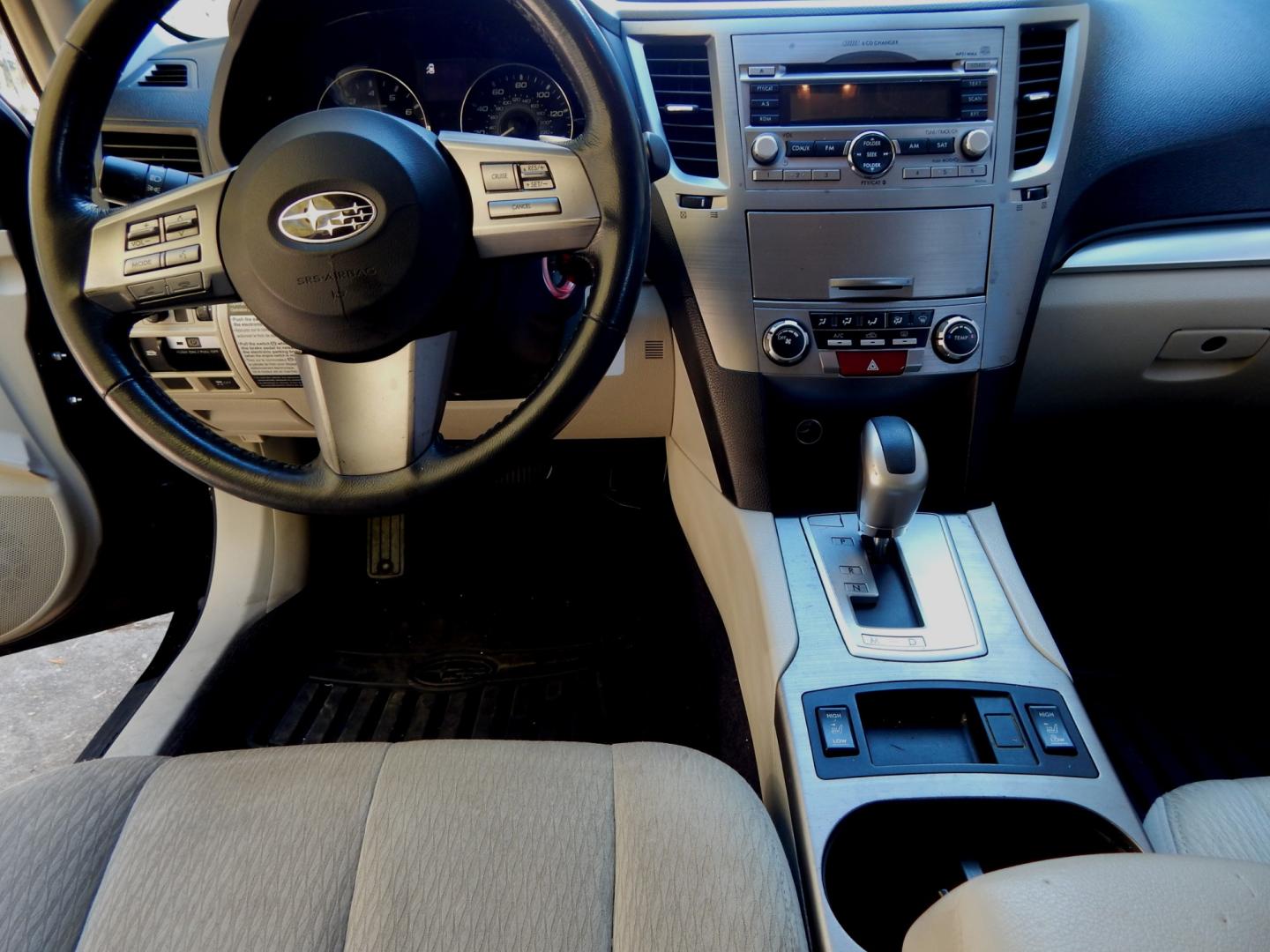 2010 Black /Tan Subaru Outback Premium (4S4BRBHC3A3) with an 2.5l-4 cyl. engine, Automatic transmission, located at 3120 W Tennessee St, Tallahassee, FL, 32304-1002, (850) 575-6702, 30.458841, -84.349648 - Used Car Supermarket is proud to present you with this loaded immaculate 2010 Subaru Outback Premium with sunroof. Used Car Supermarket prides itself in offering you the finest pre-owned vehicle in Tallahassee. Used Car Supermarket has been locally family owned and operated for over 48 years. Our Ou - Photo#4